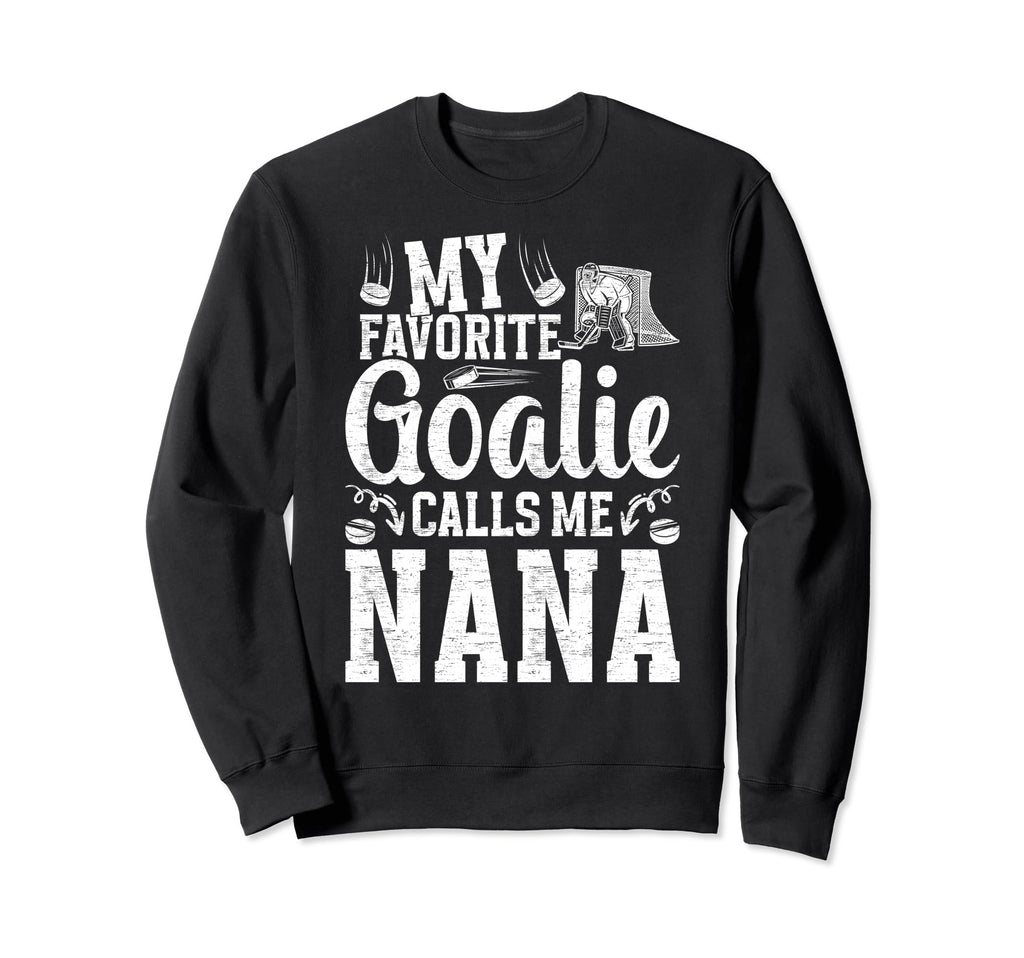 My Favorite Ice Hockey Goalie Sweatshirt - Streetwear Style for Adults