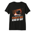 Feels Like Penalty Box Kind Day Tri T-Shirt - Minimalist Print Men Women