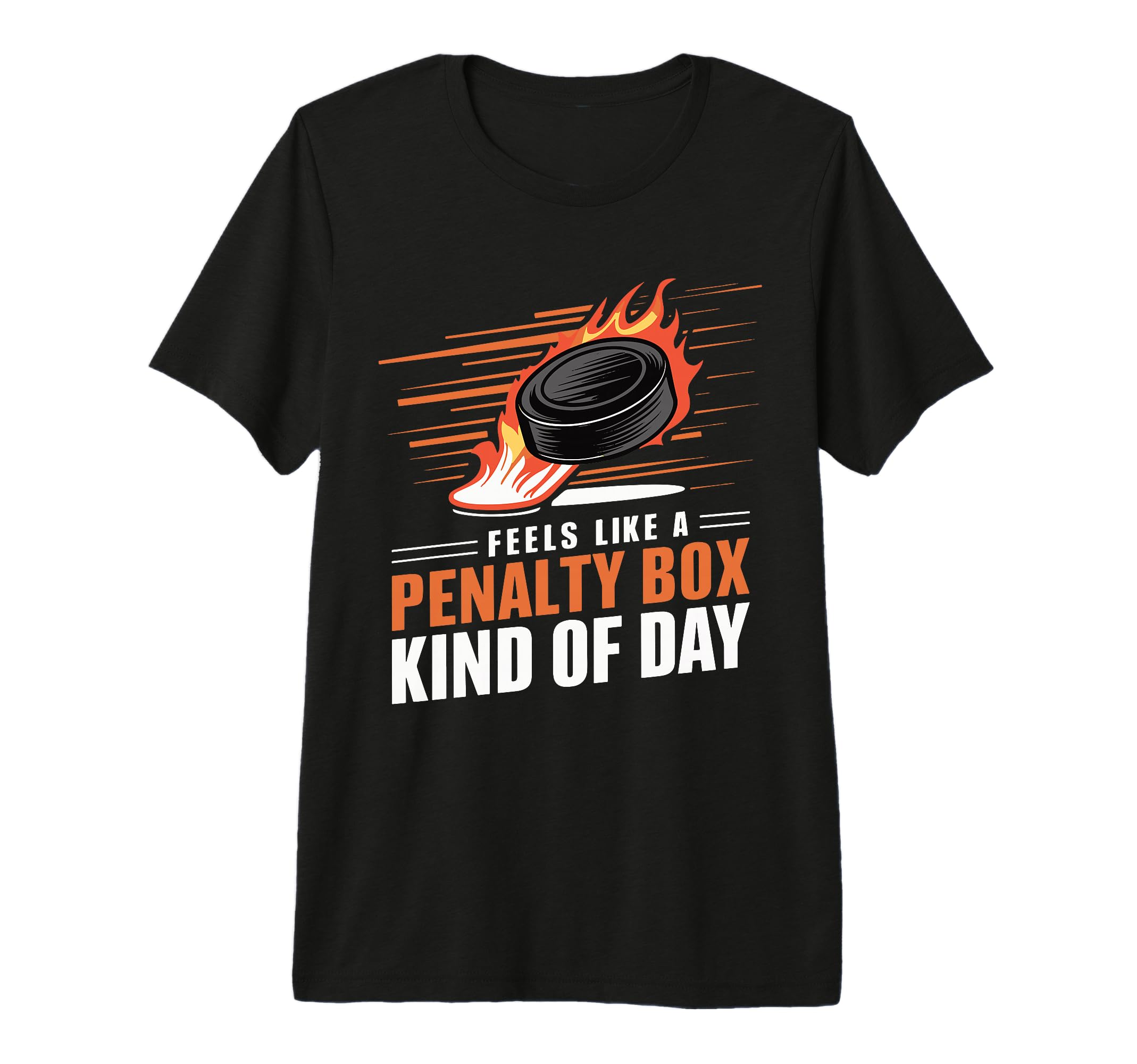 Feels Like Penalty Box Kind Day Tri T-Shirt - Minimalist Print Men Women