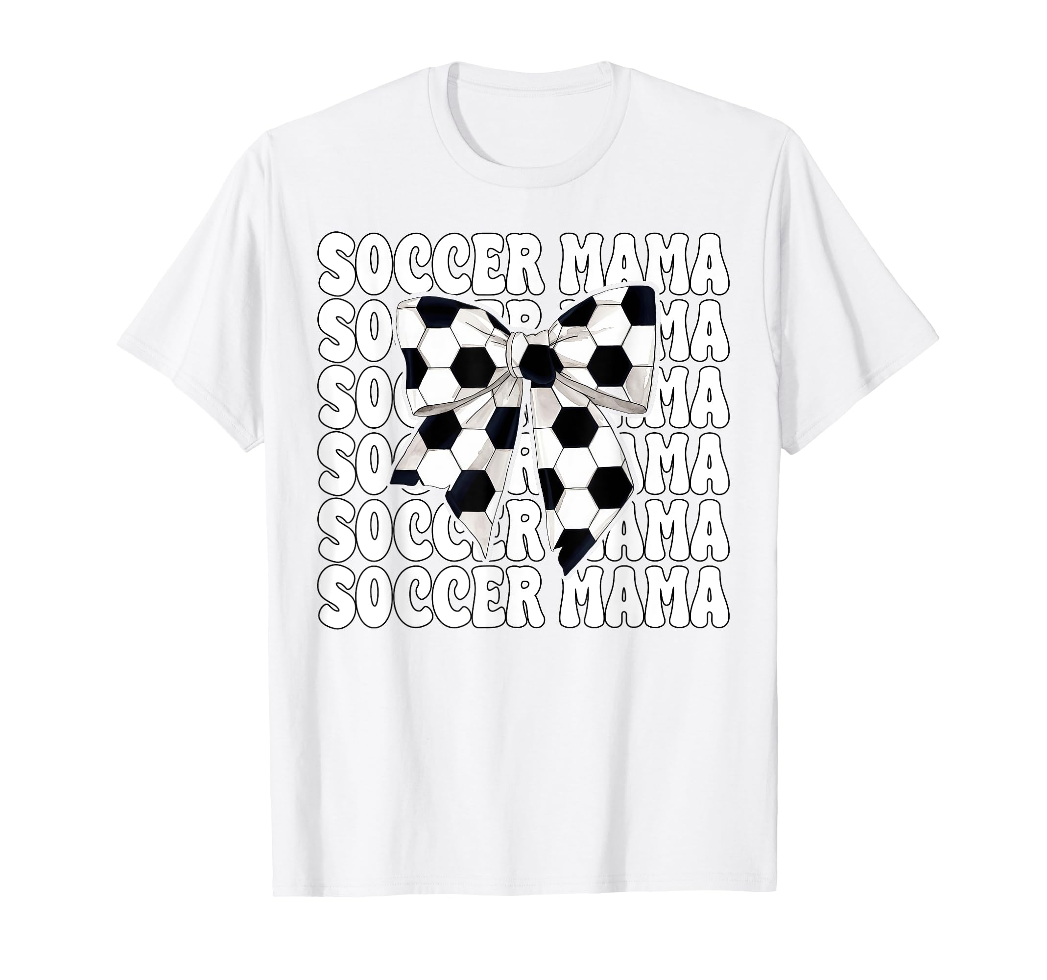 Soccer Mama Soccer Mom Mothers Day T-Shirt - Trendy Graphic Unisex
