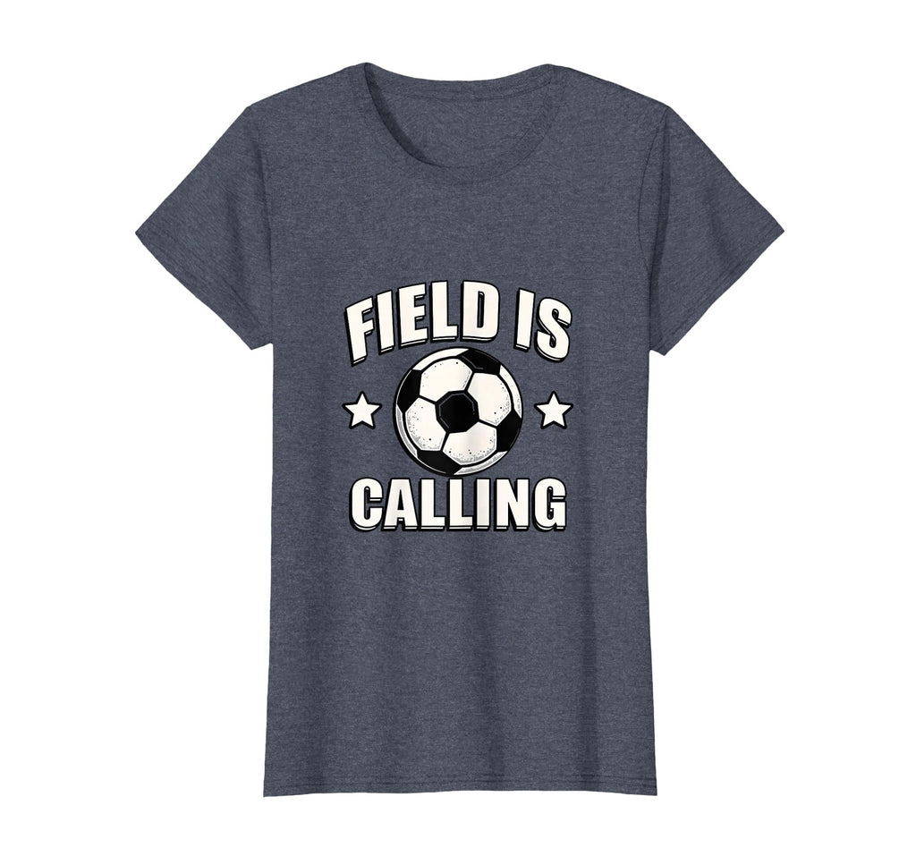 Field Is Calling Soccer T-Shirt - Streetwear Style for Adults