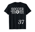 Soccer Mom Jersey Number 37 Favorite T-Shirt - Custom Art Print for Adults