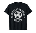 Southampton County Soccer Distressed 90S T-Shirt - Graphic Print for Adults