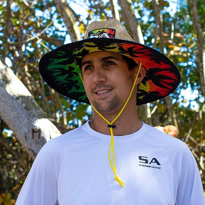 S A Company Summer Straw Hats for UV Sun Protection | Unisex Adult