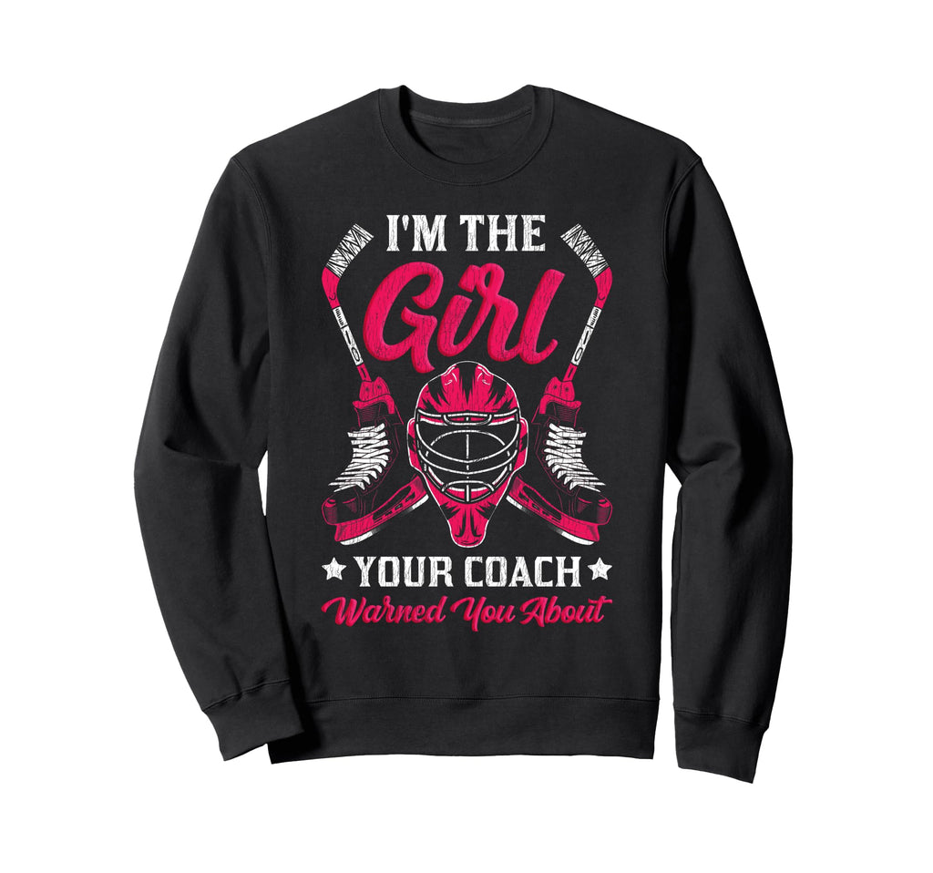 Ice Hockey Goalie Goalkeeper Im Sweatshirt - Casual Everyday Wear Unisex
