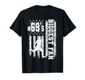Soccer Biggest Fan Number 69 Proud T-Shirt - Streetwear Style for Adults