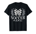Soccer Mama Coquette Soccer Mom Soccer T-Shirt - Graphic Print Unisex