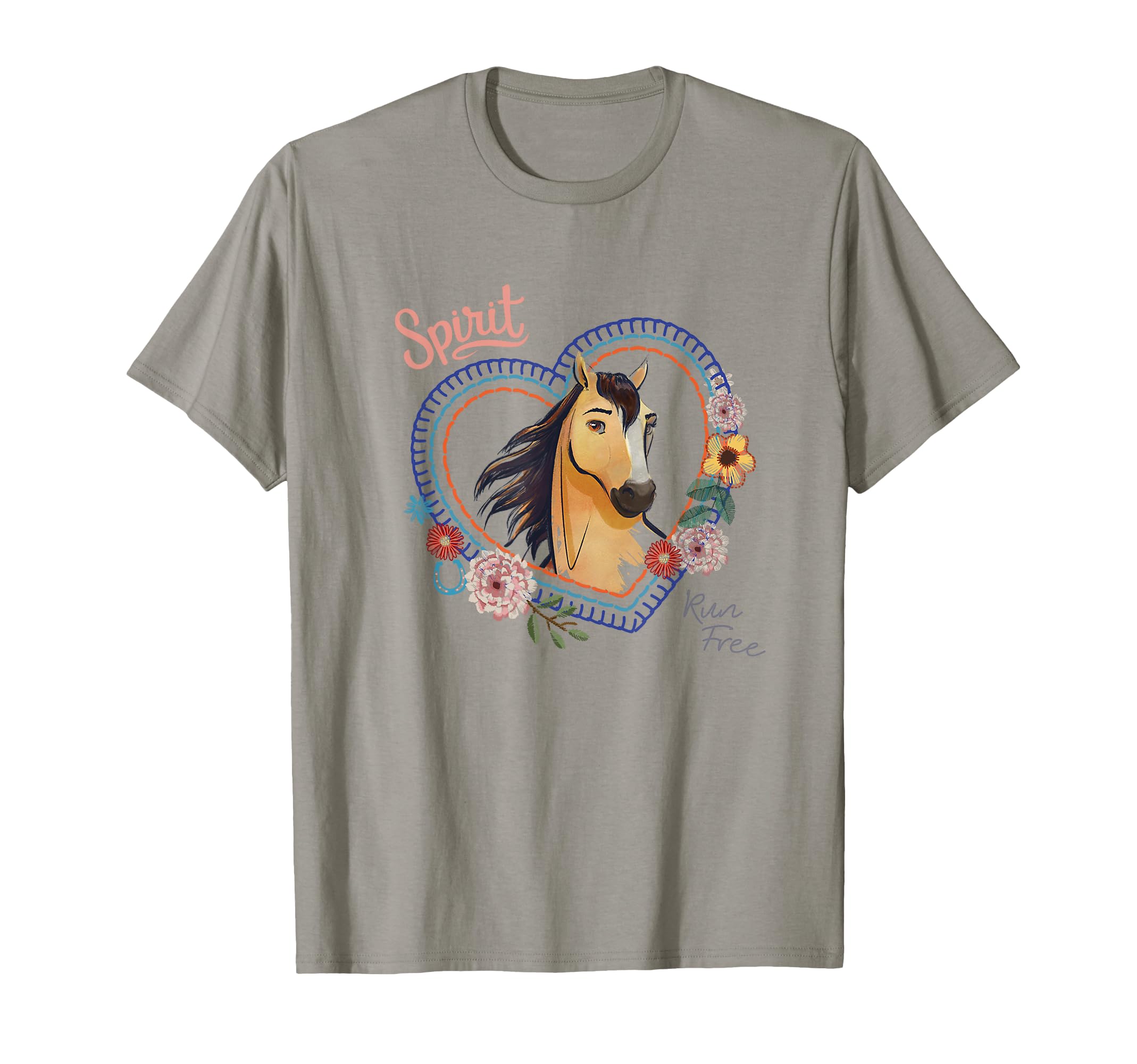 Dreamworks Spirit Riding Free Dreams T-Shirt - Fun Novelty Design Unisex