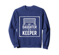 Goalkeeper Daughter Sweatshirt - Fun Novelty Design Men Women