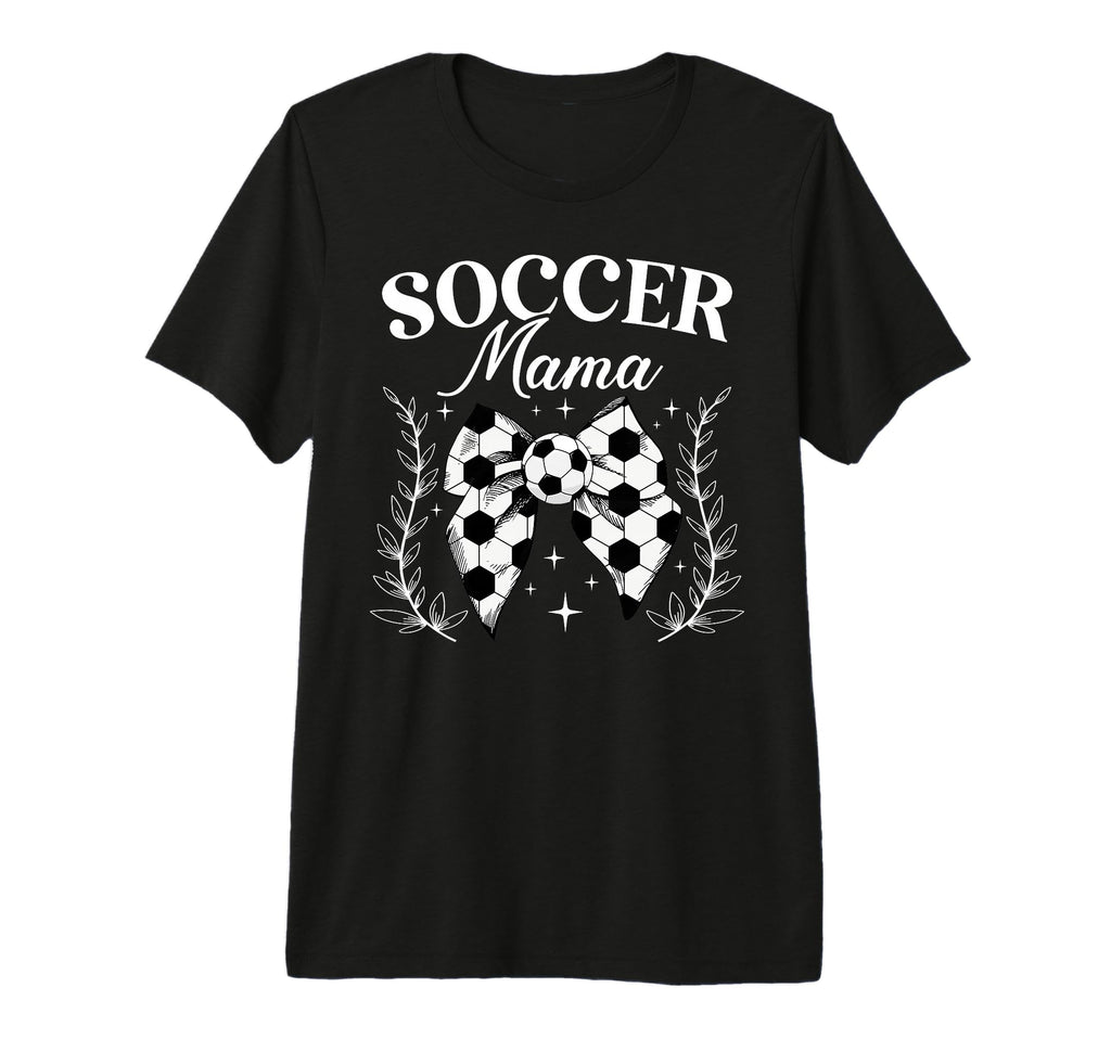 Soccer Mama Coquette Soccer Mom Soccer T-Shirt - Aesthetic Graphic Unisex