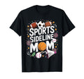 Happy Mama Sports Sideline Soccer T-Shirt - Fun Novelty Design for Adults