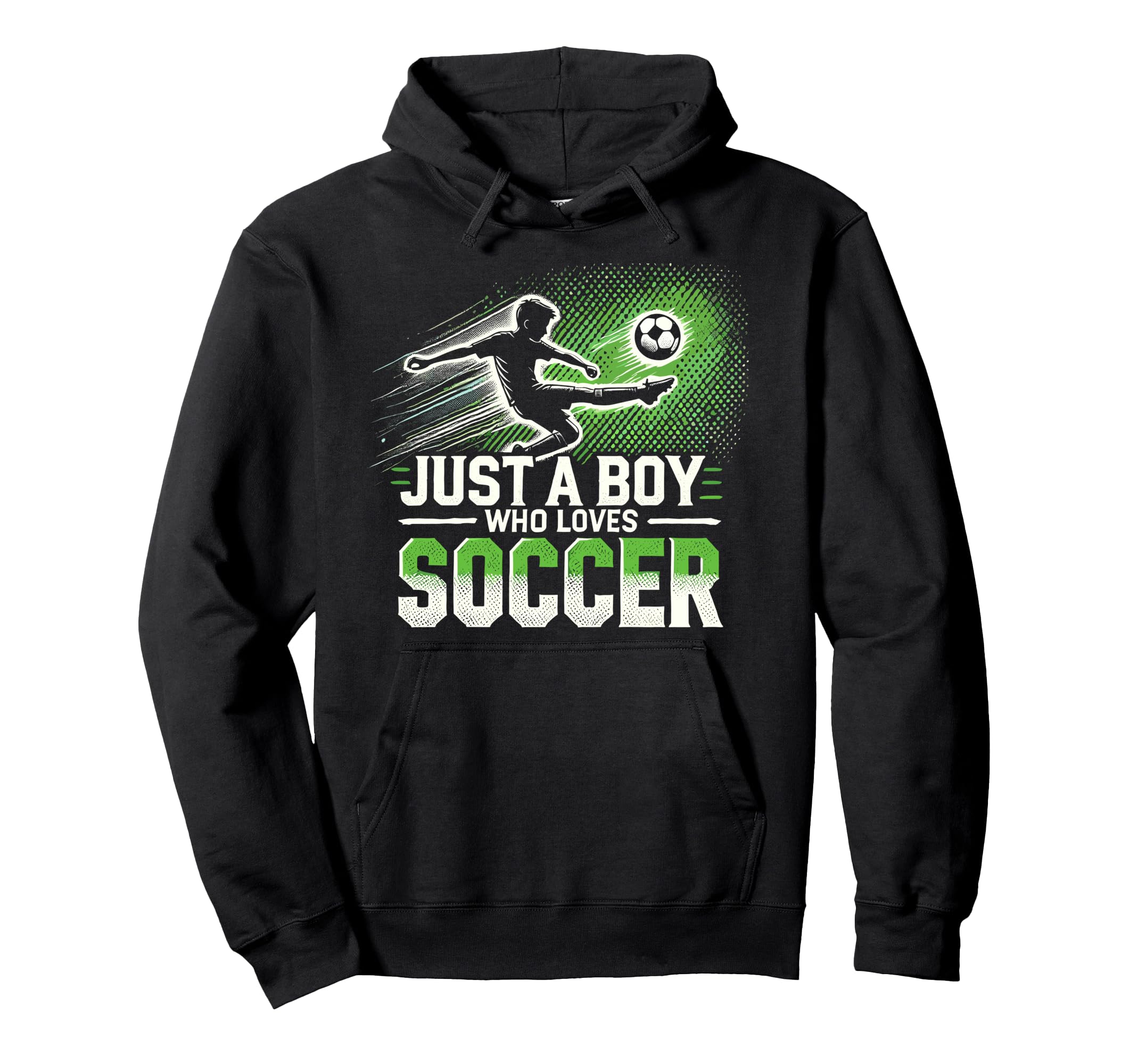 Soccer Soccer Player Just Who Loves Hoodie - Streetwear Style Men Women