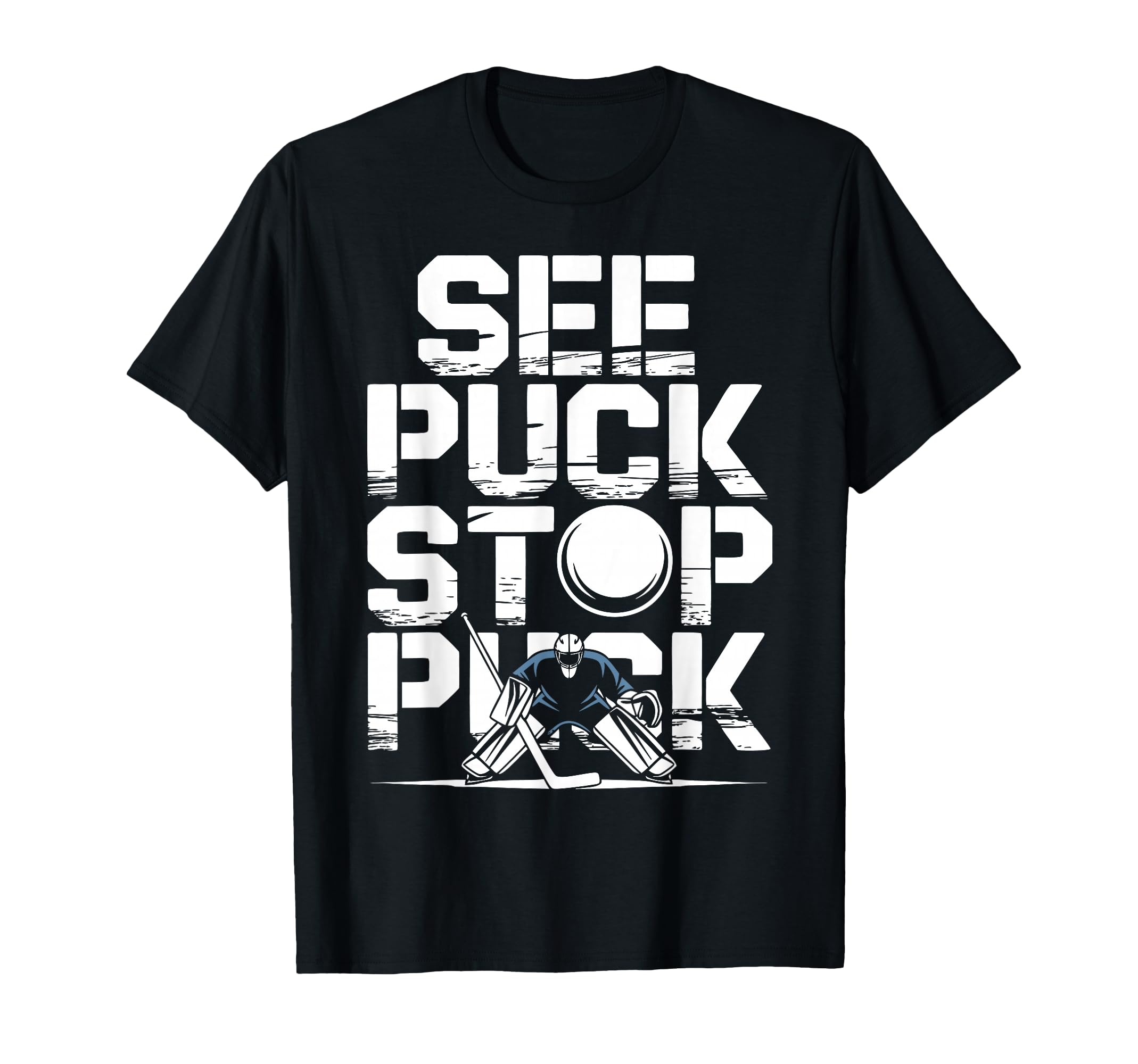 Netminder Ice Hockey Goalkeeper Goalie T-Shirt - Streetwear Style Unisex