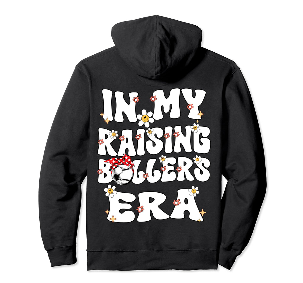 My Raising Ballers Era Baseball Soccer Hoodie - Graphic Print Men Women