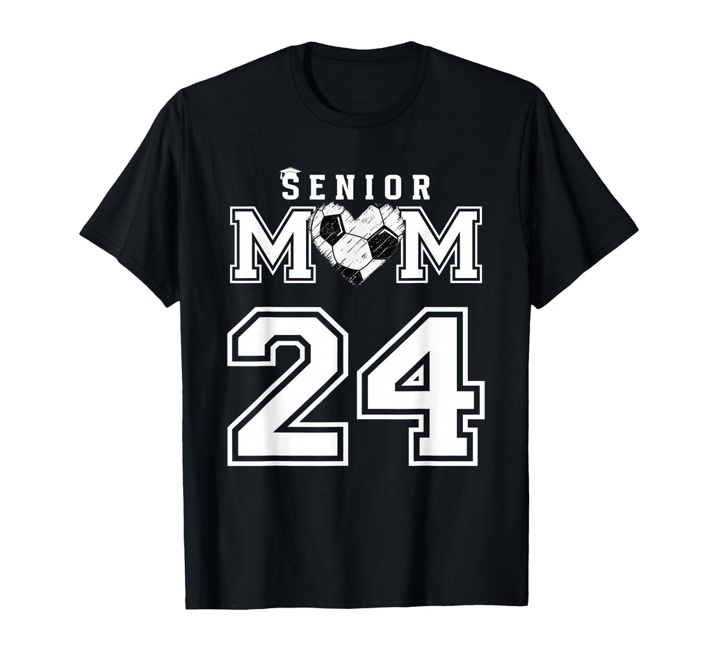 Proud Senior Soccer Mom Custom T-Shirt - Custom Art Print for Adults