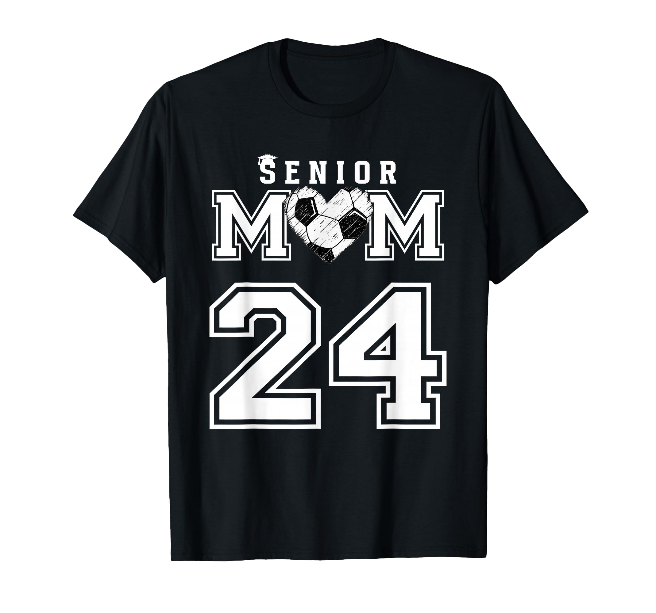 Proud Senior Soccer Mom Custom T-Shirt - Custom Art Print for Adults