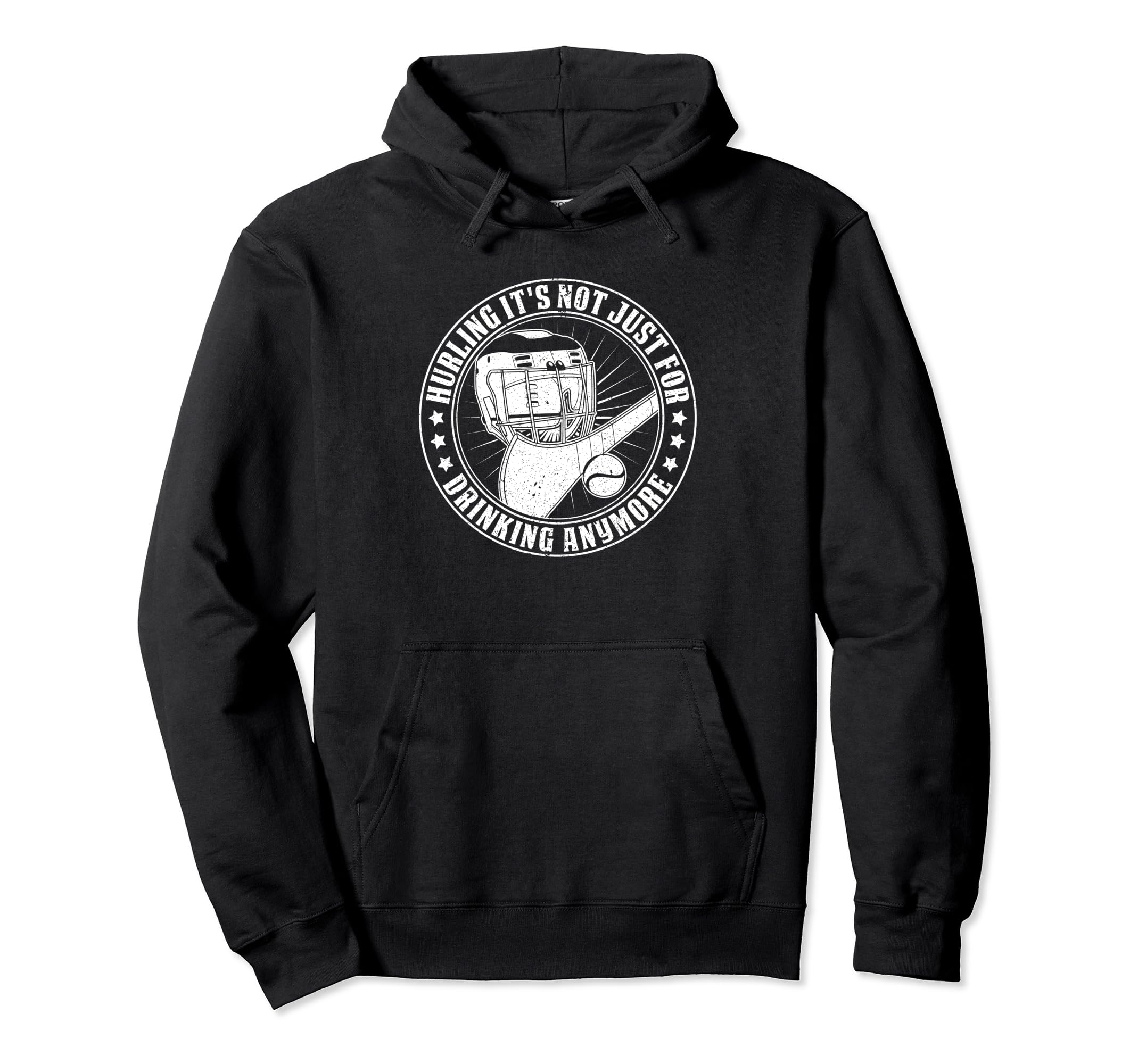 Hurling Helmet Athletic Goalkeeper Hoodie - Fun Novelty Design Unisex