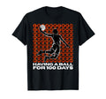 100 Days School Basketball Sport Teachers T-Shirt - Graphic Print Unisex