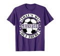 Thats My Grandson Out There Soccer T-Shirt - Fun Novelty Design for Adults
