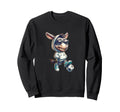 Donkey Soccer Player Shades And Vibe Sweatshirt - Trendy Graphic Men Women