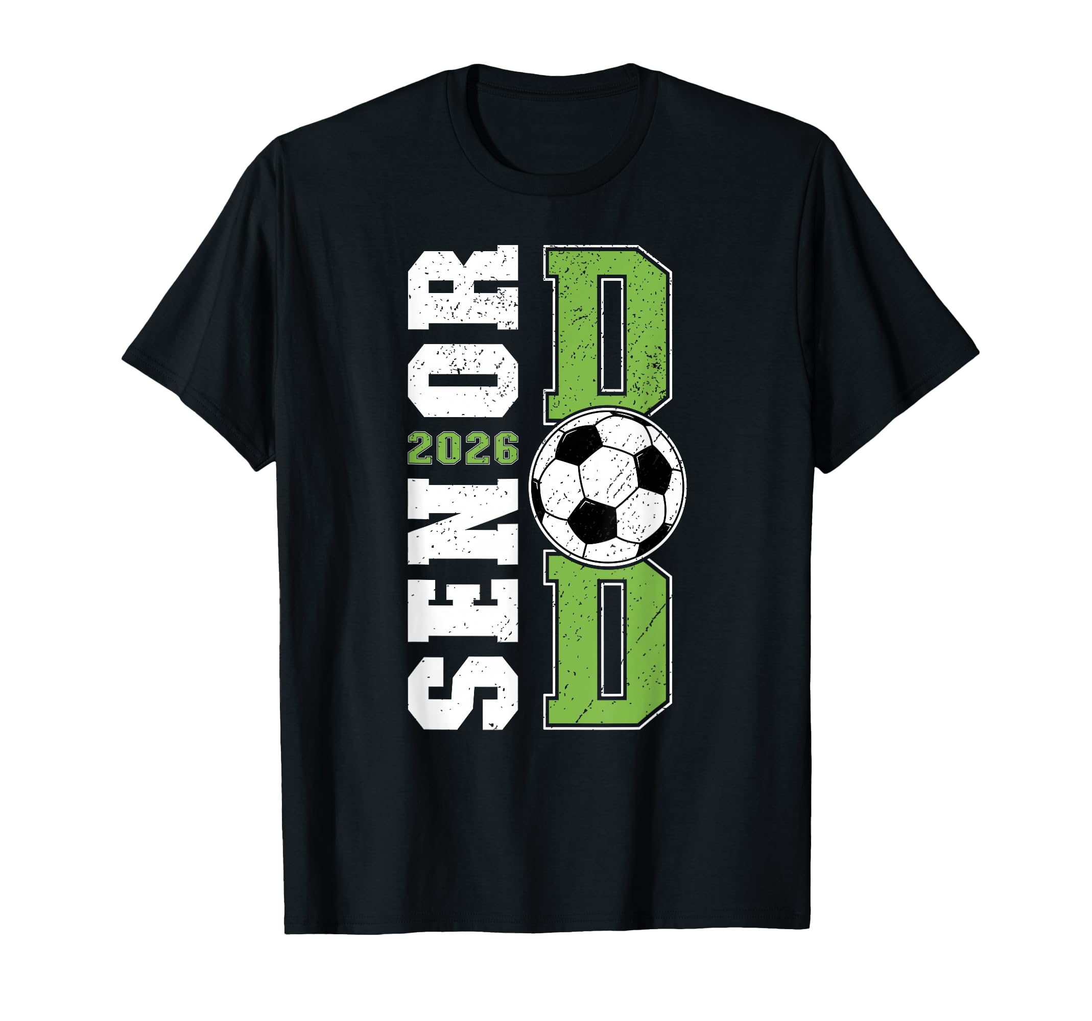 Soccer Senior Dad Senior Soccer T-Shirt - Streetwear Style for Adults