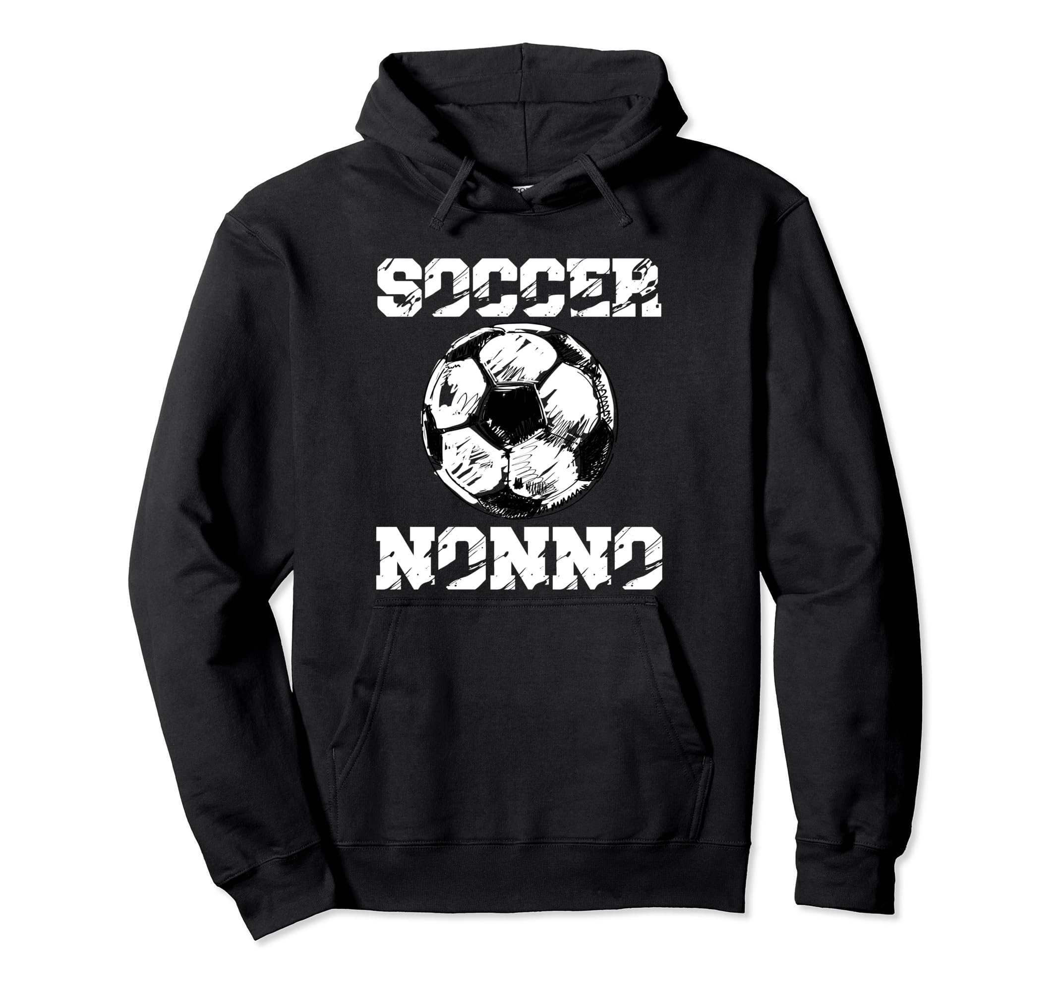 Soccer Nonno Funny Soccer Player Nonno Hoodie - Streetwear Style for Adults