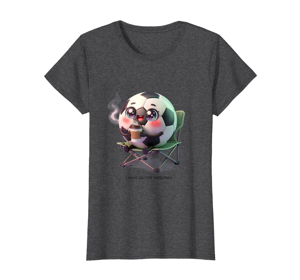 Living Sidelines Soccer Mom T-Shirt - Streetwear Style Men Women