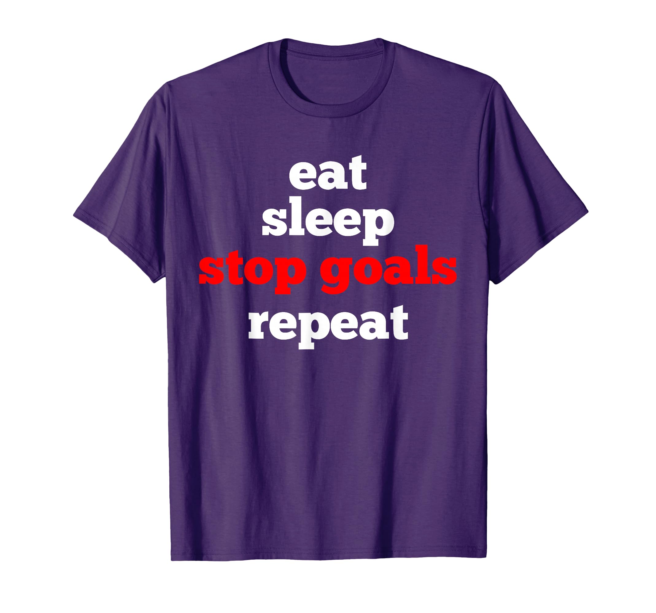 Goalkeeper Soccer T-Shirt - Minimalist Print for Adults