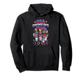 Usa Drinking Team Raccoon Soccer Hoodie - Fun Novelty Design Unisex