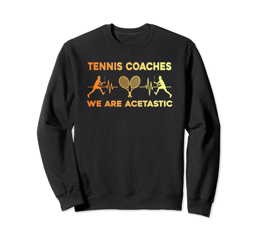 Tennis Coach Training Trainer Tennis Sweatshirt - Streetwear Style Unisex