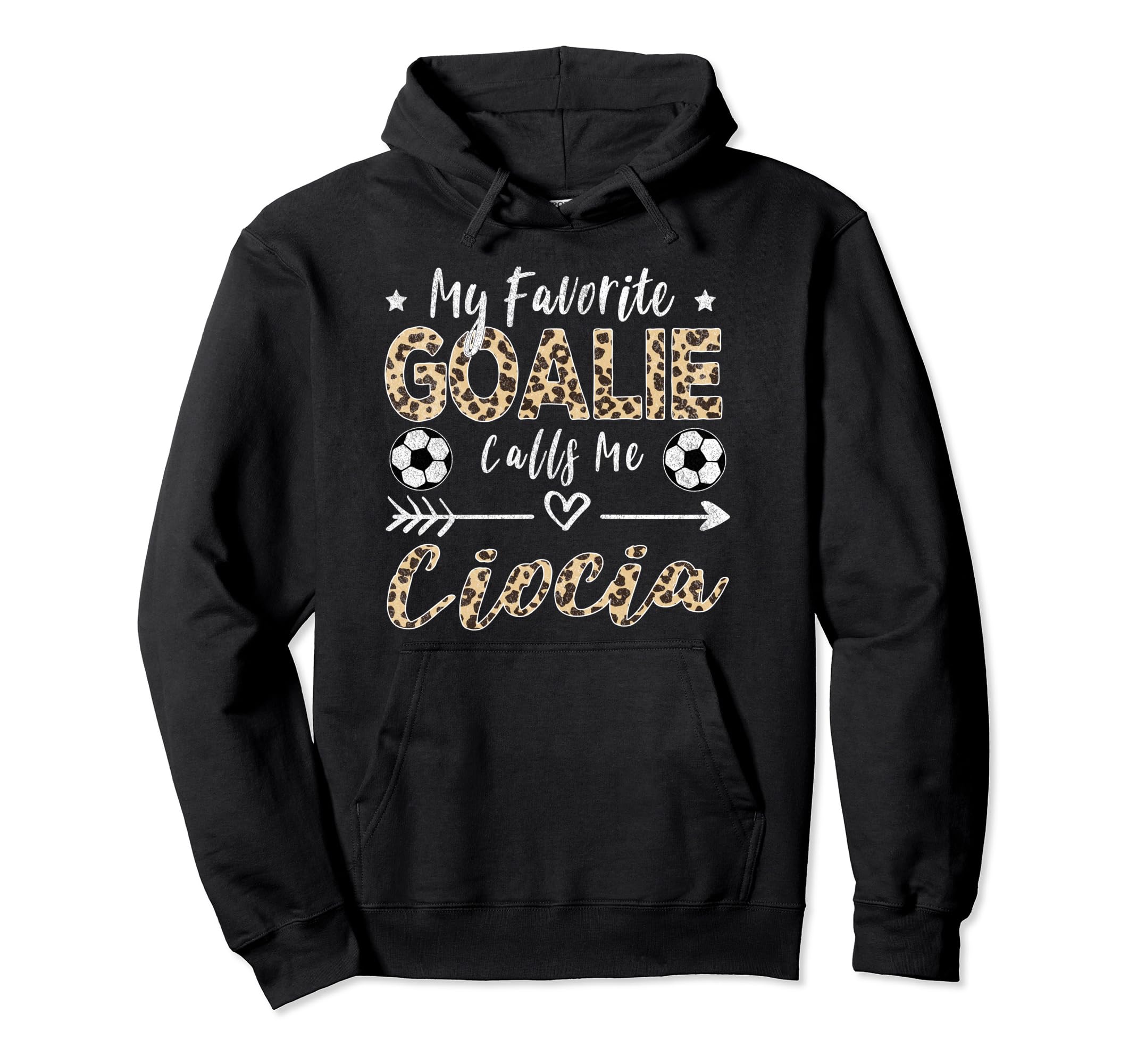 My Favorite Goalie Calls Me Ciocia Polish Hoodie - Streetwear Style Unisex