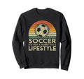 Soccer Lifestyle Soccer Player Sweatshirt - Novelty Apparel Unisex
