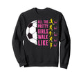 Soccer T Shirts Funny All Pretty Sweatshirt - Streetwear Style for Adults