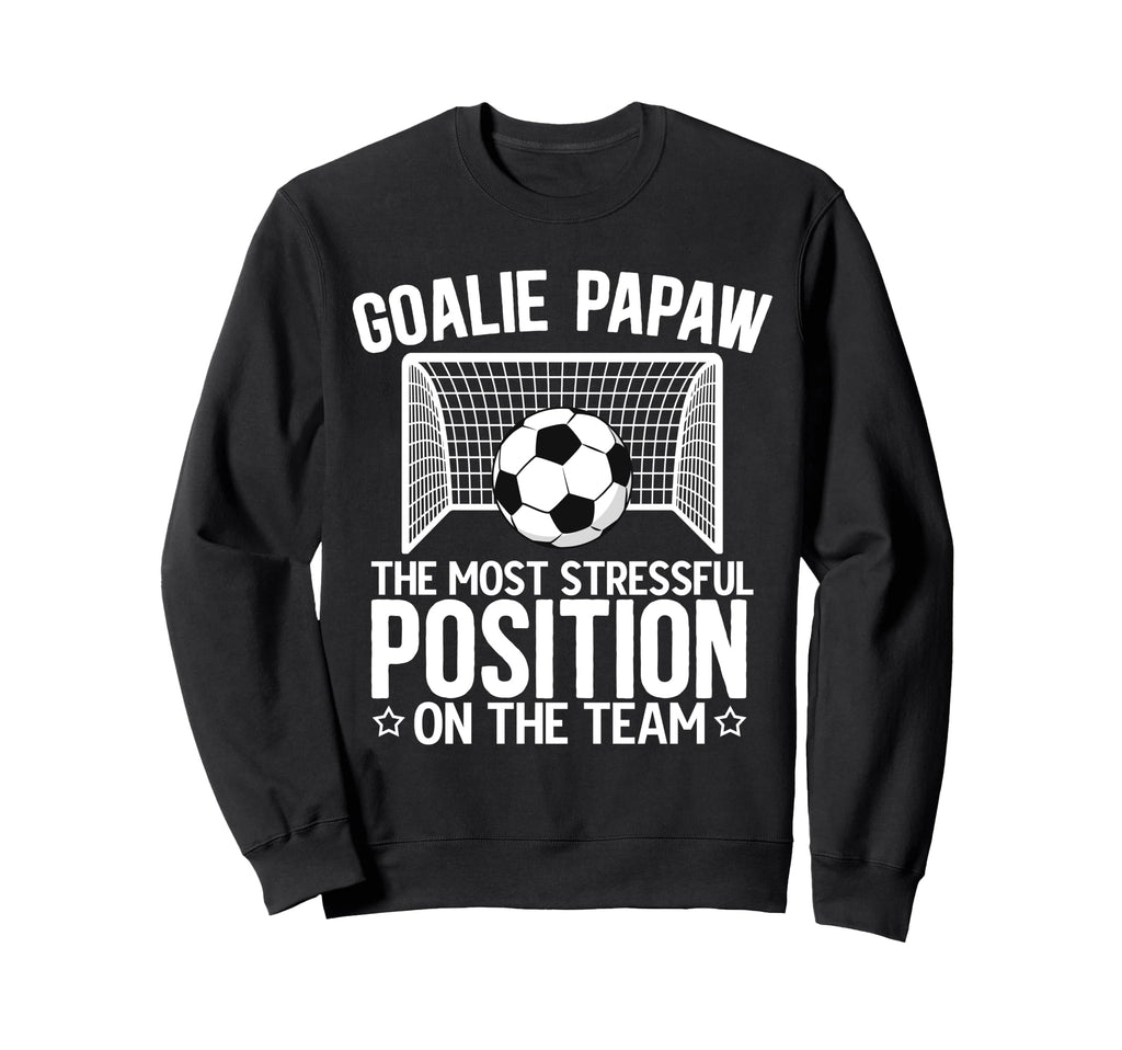 Soccer Goalie Papaw Funny Papaw Soccer Sweatshirt - Trendy Graphic Unisex