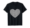 Heart Shaped Soccer Ball Artwork T-Shirt - Unique Graphic Men Women