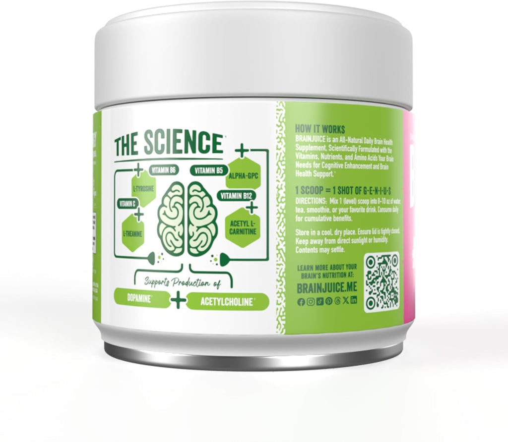 Brain Juice Watermelon Powder, Original, 2.2 Oz.