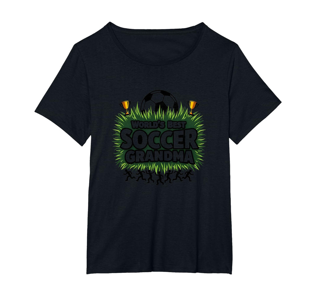 Worlds Best Soccer Grandma Champion T-Shirt - Aesthetic Graphic for Adults