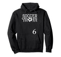 Soccer Mom Jersey Number 6 Favorite Hoodie - Custom Art Print Unisex