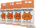Tofu Cat Litter – Clumping, Flushable, Ultra Absorbent & Fast Drying | 100% Natural, Dust-Free, Low Tracking | Water-Soluble & Eco-Friendly (5.5 lbs x 4 Bag)