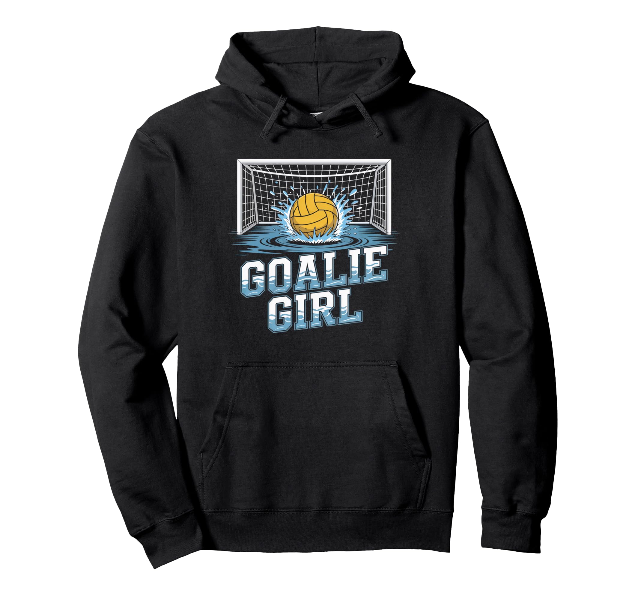Water Polo Player Goalie Water Polo Hoodie - Casual Everyday Wear Men Women