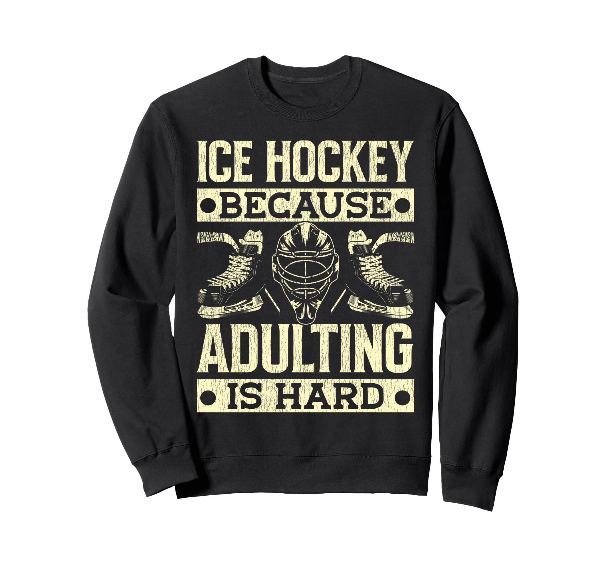 Ice Hockey Goalie Goalkeeper Ice Sweatshirt - Casual Everyday Wear Unisex