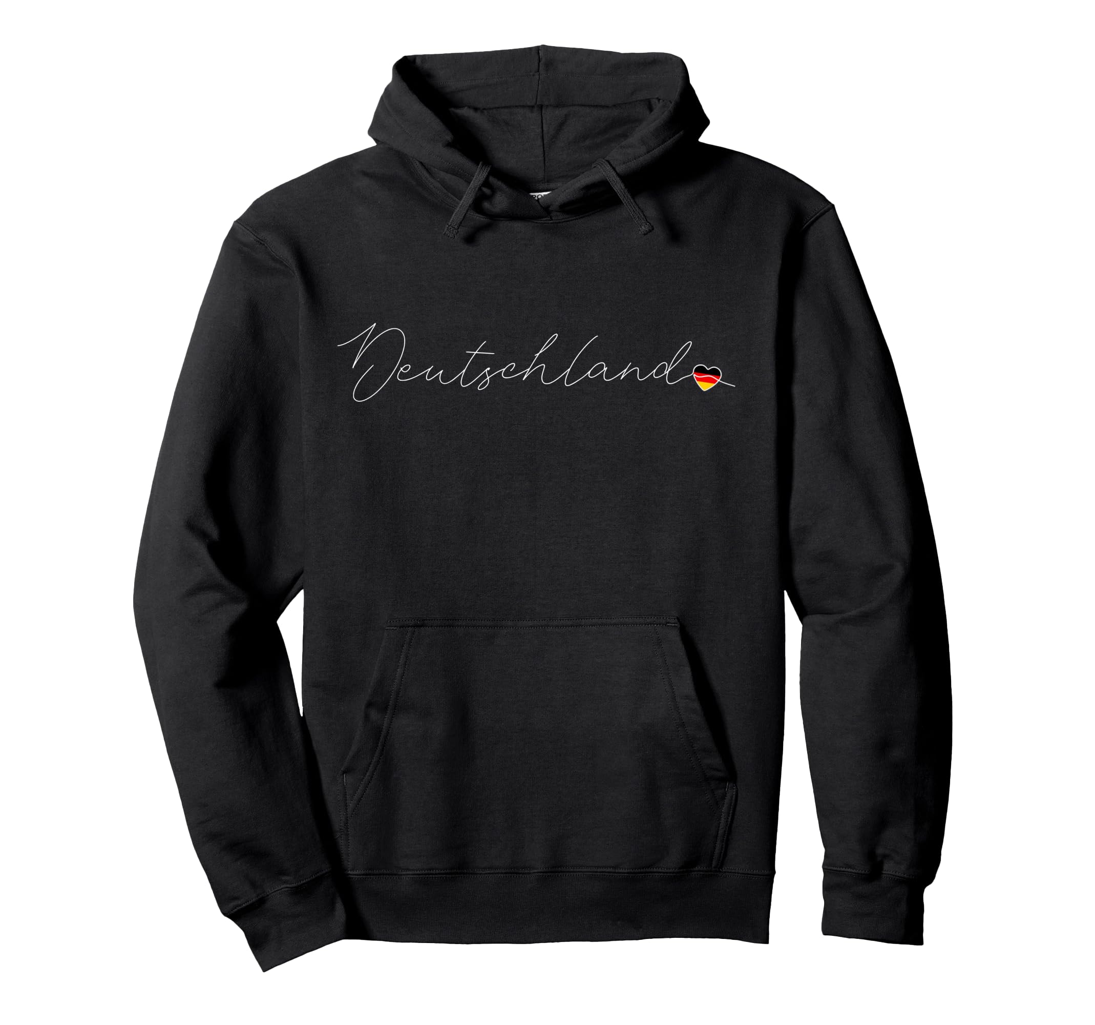 Deutschland Simple Love German Hoodie - Casual Everyday Wear Men Women