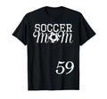Soccer Mom Jersey Number 59 Favorite T-Shirt - Streetwear Style Unisex