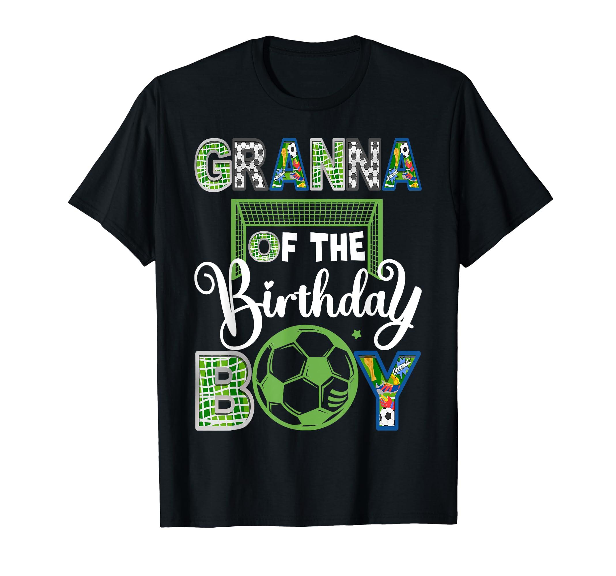 Granna Birthday Soccer Baller T-Shirt - Streetwear Style for Adults