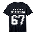 Number 67 Custom Proud Soccer Futbol T-Shirt - Streetwear Style Unisex