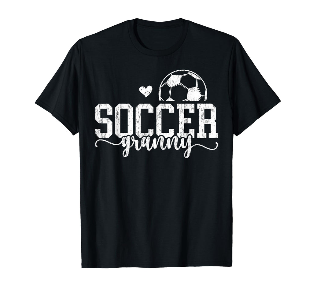 Soccer Granny Grandma Proud Granny Soccer T-Shirt - Graphic Print Unisex