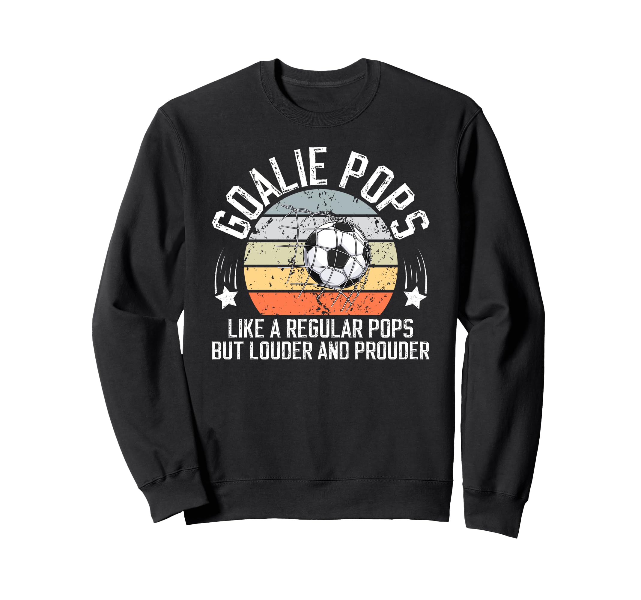 Soccer Goalie Pops Definition Soccer Sweatshirt - Trendy Graphic Men Women