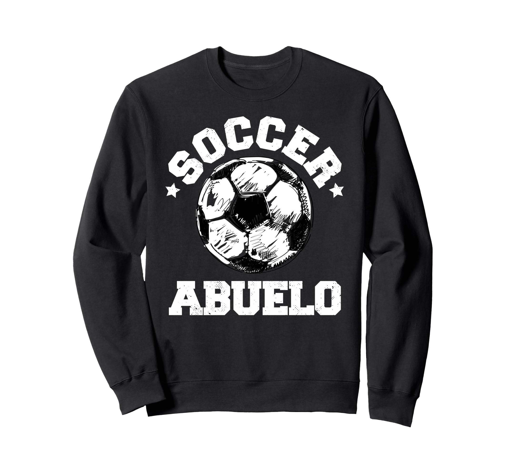 Soccer Abuelo Soccer Ball Sweatshirt - Trendy Graphic for Adults