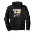 Soccer Coach Like Normal Coach Soccer Hoodie - Streetwear Style for Adults