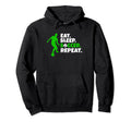 Eat Sleep Soccer Repeat Goalie Hoodie - Streetwear Style Men Women